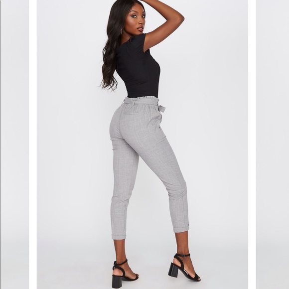 Pull-On Paperbag Self Tie Pant
